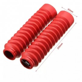 Fork Boots (Shocks Absorber) Red