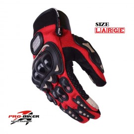 Combo Winter Mask / Gloves - Red