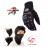Combo Winter Mask / Gloves - Black