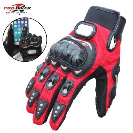 Combo Winter Mask / Gloves - Red