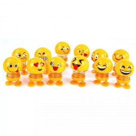 6-Pcs Of Mini Emoji Shaking Head (Swing Doll)