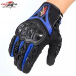 PRO Biker Gloves MCS-42 BLUE