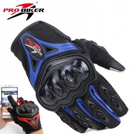 PRO Biker Gloves MCS-42 BLUE