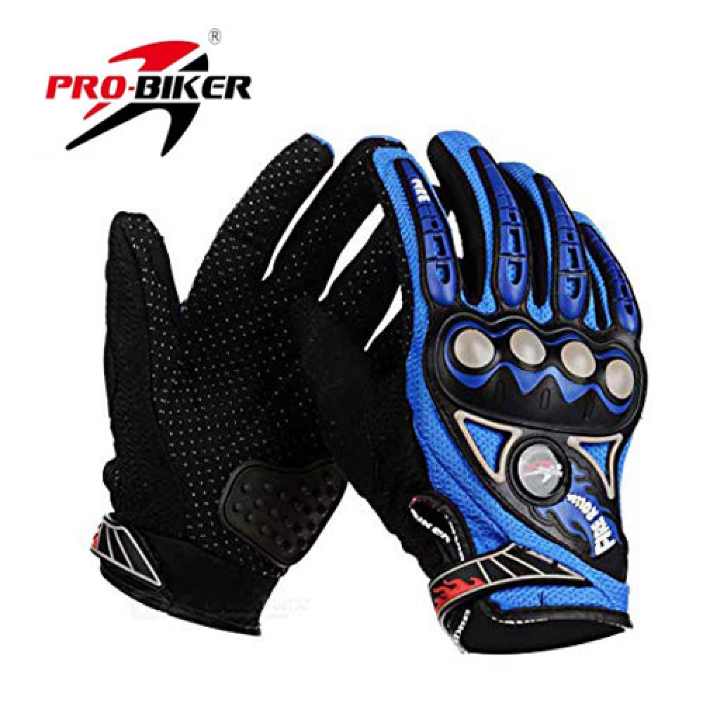 PRO Biker Gloves MCS-23 BLUE