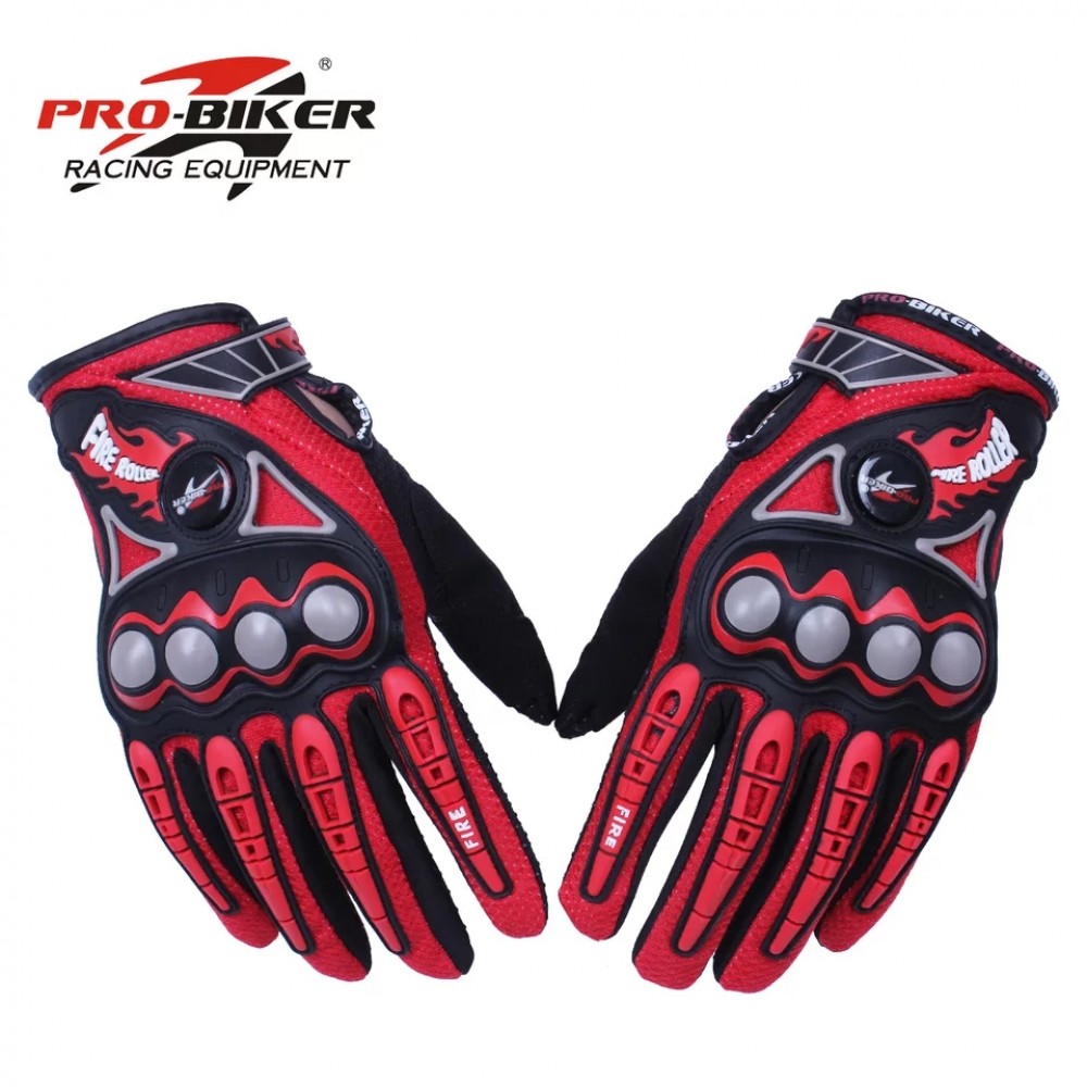 PRO Biker Gloves MCS-23 RED