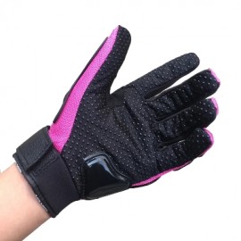 Women PRO Biker Gloves Pink