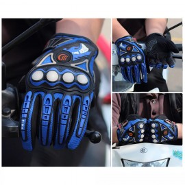 PRO Biker Gloves MCS-23 BLUE