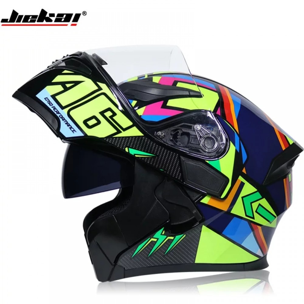 JIEKAI JK-902 A6 FLIPUP FULL FACE HELMET