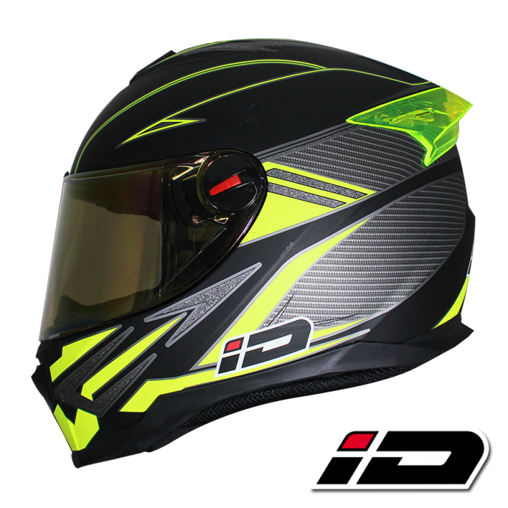 ID HELMET SPARTAN S1 MATT BLACK