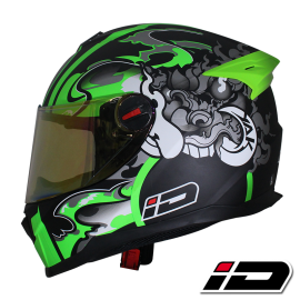 ID HELMET SPARTAN S8 MATT BLACK