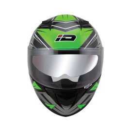 ID HELMET SPYDER D1 BLACK CHROME VISOR
