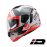 ID HELMET SPYDER D2 WHITE CHROME VISOR