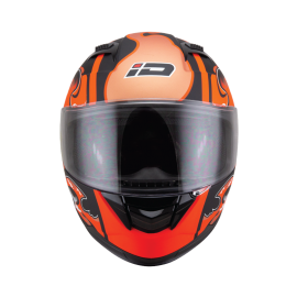 ID HELMET SPYDER D4 MATT BLACK CHROME VISOR