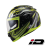 ID HELMET SPYDER D5 BLACK CHROME VISOR