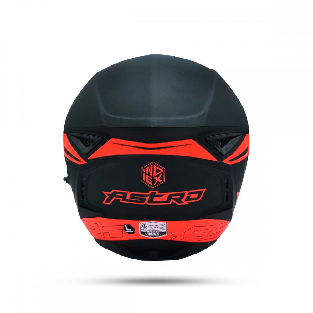 Index Astro Open Face Helmet Matt Black