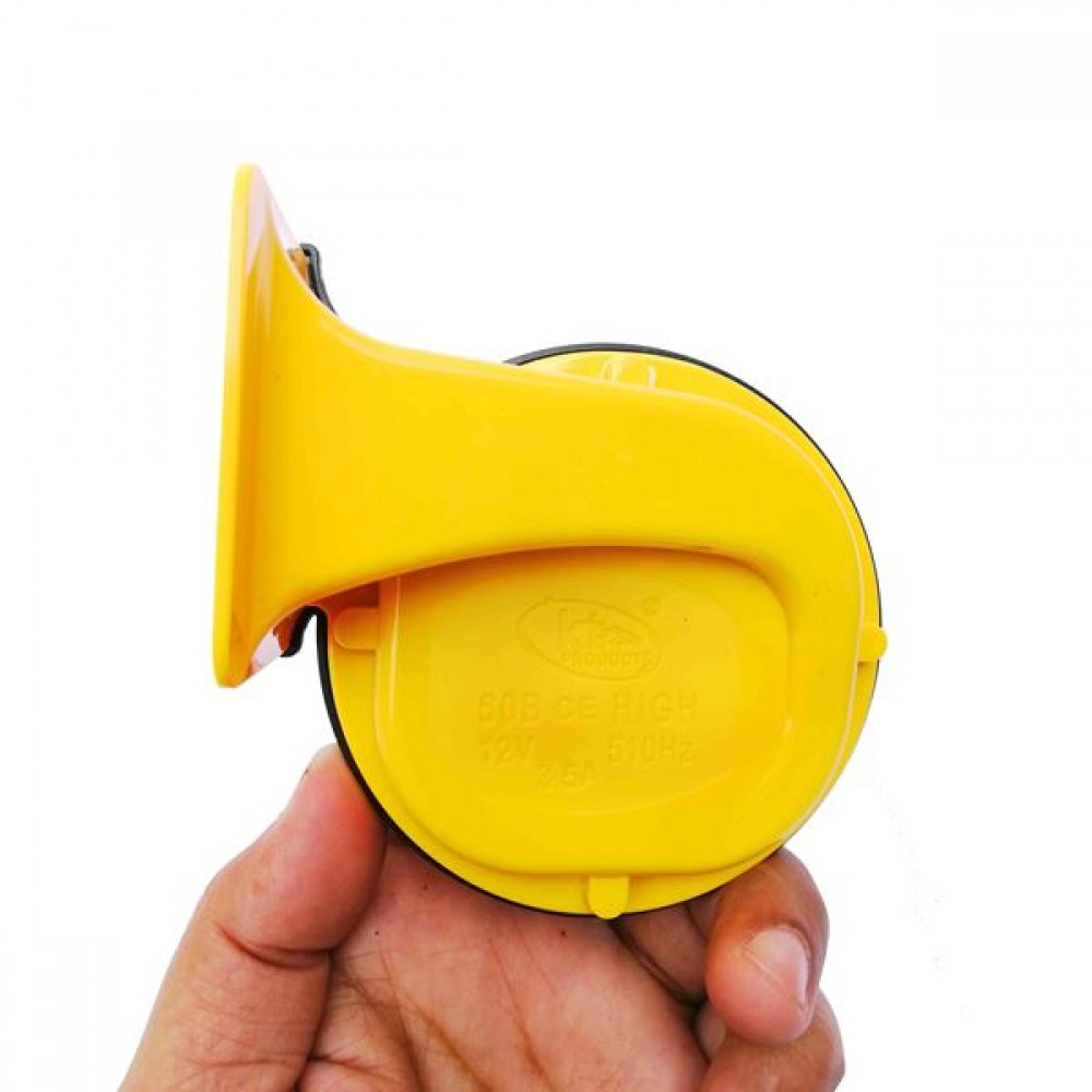 Snail Siren Air Horn Yellow