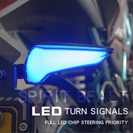 L-SHAPE DRL RUNNING LIGHT INDICATORS