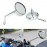 CHROME REAR MIRRORS