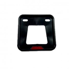 Motorcycle Number Plate Frame - BLACK