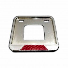 Motorcycle Number Plate Frame - CHROME
