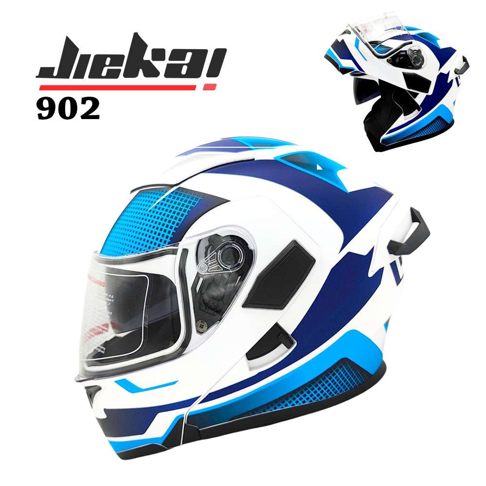 Jdon-hats for JIEKAI 105 Parabrezza Moto Jiekai del Casco di Vetro Jiekai 150 Visiera 3 Colori Disponibili (Colore : Silver Windshield